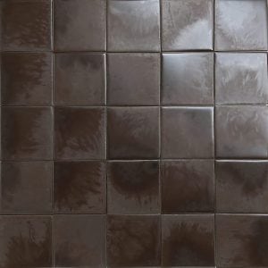 Brown textured glazed tiles